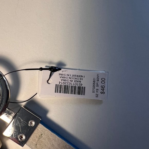 WHITE HOUSE BLACK MARKET Suede Stretch Skinny Belt - Picture 5 of 8